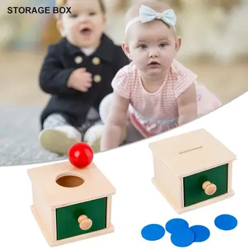 New Wooden Educational Toy Professional Permanent Target Box Montessori Material Object Permanence Box With Tray
New Wooden Educational Toy Professional Permanent Target Box Montessori Material Object Permanence Box With Tray