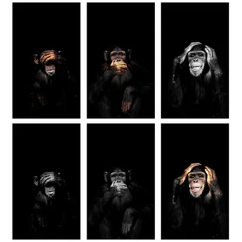 Black White Animal Monkey DIY Diamond Painting Cross Stitch 5D Full Square Drill Three Wise Monkeys Mosaic Embroidery Decor
Black White Animal Monkey DIY Diamond Painting Cross Stitch 5D Full Square Drill Three Wise Monkeys Mosaic Embroidery Decor