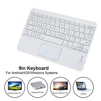 9in BT Touchpad Keyboard Scissors Feet Design Ultra Slim BT Keyboard for Android/iOS/Windows Multi-functional keyboard
9in BT Touchpad Keyboard Scissors Feet Design Ultra Slim BT Keyboard for Android/iOS/Windows Multi-functional keyboard