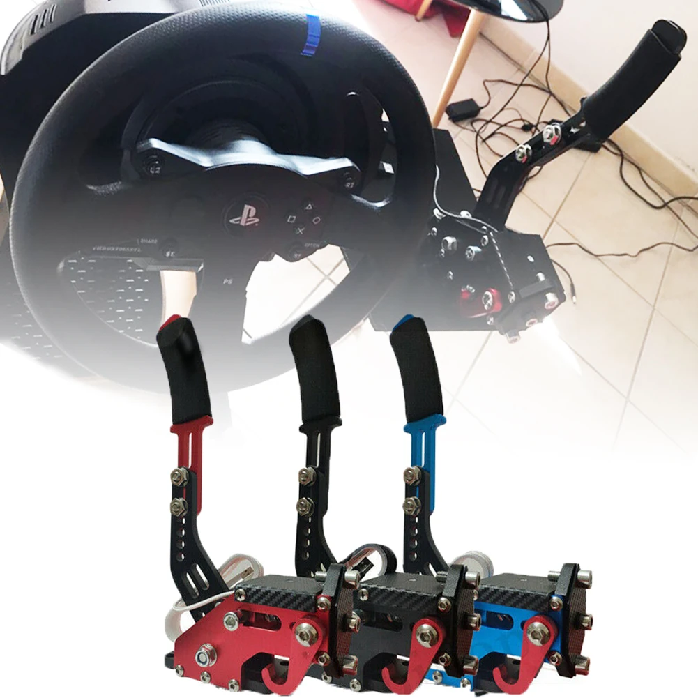 New 14 Bit PC Racing drift Sensor USB Handbrake System Simulate Linear Handbrake For Racing Games For Logitech G27/29
New 14 Bit PC Racing drift Sensor USB Handbrake System Simulate Linear Handbrake For Racing Games For Logitech G27/29