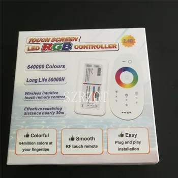 Touch Screen LED RGB / RGBW Controller 2.4G Wireless DC12-24V Touch RF Remote Control For RGB /RGBW LED Strip
Touch Screen LED RGB / RGBW Controller 2.4G Wireless DC12-24V Touch RF Remote Control For RGB /RGBW LED Strip