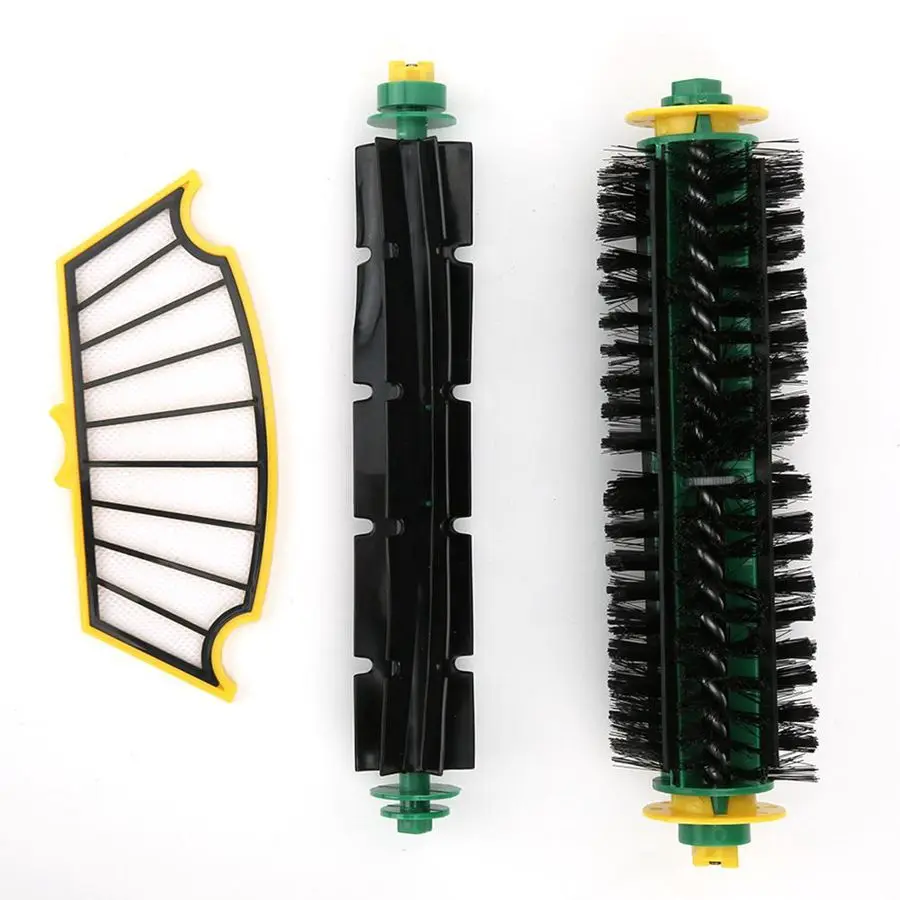 Filter + Main Brush Fit for Roomba 500 Series Vacuum Cleaner Sweeping Robot Parts Accessories
Filter + Main Brush Fit for Roomba 500 Series Vacuum Cleaner Sweeping Robot Parts Accessories