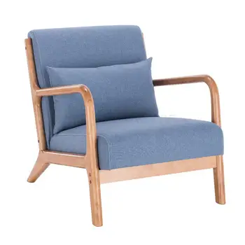 Nordic Single Sofa Chair Family Bedroom Modern Simple Solid Wood Small Family Type Lazy Sofa Chair Leisure Computer Chair 
Nordic Single Sofa Chair Family Bedroom Modern Simple Solid Wood Small Family Type Lazy Sofa Chair Leisure Computer Chair