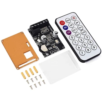 Stereo Bluetooth Power Amplifier Board Remote Control 5V 12V 24V 20W 30W 40W Infrared Receiver Module with Case
Stereo Bluetooth Power Amplifier Board Remote Control 5V 12V 24V 20W 30W 40W Infrared Receiver Module with Case