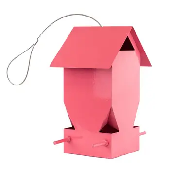 Wild Bird Feeder Outdoor Garden Hanging Ports Hummingbird Feeder Seed Food Container Bird Foraging Toy
Wild Bird Feeder Outdoor Garden Hanging Ports Hummingbird Feeder Seed Food Container Bird Foraging Toy