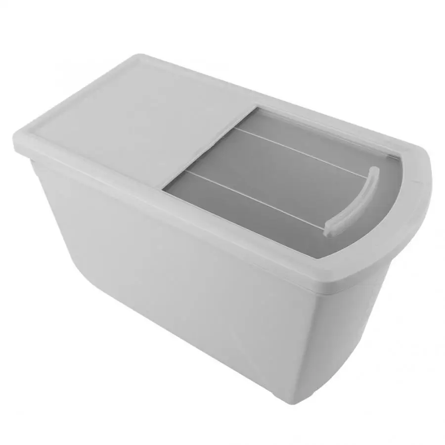 Plastic Sealing Slide Shuttered Rice Storage Bin Environmental Kitchen Storage Box 10kg Storage Box
Plastic Sealing Slide Shuttered Rice Storage Bin Environmental Kitchen Storage Box 10kg Storage Box