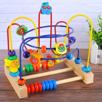 Children Wooden Bead-stringing Toy Early Childhood Educational Abacus Calculation Bead-stringing Toy Educational Force Wooden To
Children Wooden Bead-stringing Toy Early Childhood Educational Abacus Calculation Bead-stringing Toy Educational Force Wooden To