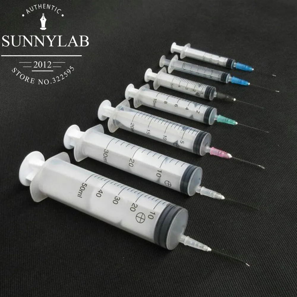 20pcs 30pcs Disposable Plastic sterile injection syringe, Liquid Syringe with Needle 1/2/5/10/20/30ml for Industrial use
20pcs 30pcs Disposable Plastic sterile injection syringe, Liquid Syringe with Needle 1/2/5/10/20/30ml for Industrial use