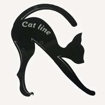 Eye Makeup 2pcs/set Cat Line Stencils Eyeliner Eyeshadow Plastic Template Kit Eyebrow Model Fuctional Design Cosmetic Tool
Eye Makeup 2pcs/set Cat Line Stencils Eyeliner Eyeshadow Plastic Template Kit Eyebrow Model Fuctional Design Cosmetic Tool