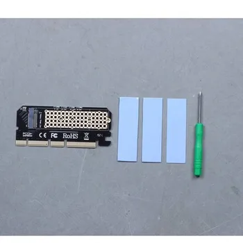 M.2 NVMe SSD NGFF to PCIE 3.0 X16 Adapter M Key Interface Card Suppor PCI Express 3.0 x4 2230-2280 Size m.2 Full Speed
M.2 NVMe SSD NGFF to PCIE 3.0 X16 Adapter M Key Interface Card Suppor PCI Express 3.0 x4 2230-2280 Size m.2 Full Speed