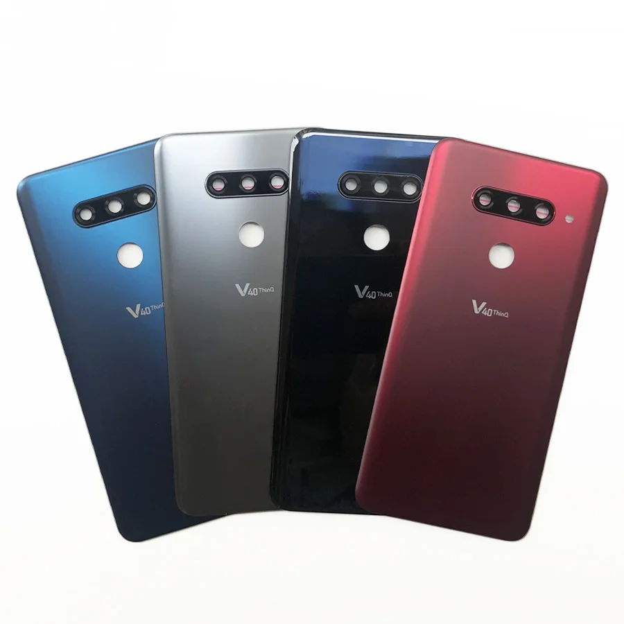 Чехол-накладка для аккумулятора LG V40 ThinQ со стеклом объектива камеры V405QA7 V405UA V405 100%
