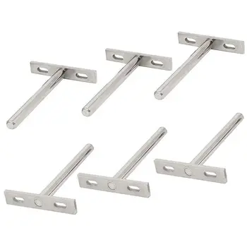 6Pcs 3-Inch Invisible Floating Shelf Brackets, Hidden Shelves Supports, Wall Holder Concealed Bracket Mount Kit for DIY Home Wal
6Pcs 3-Inch Invisible Floating Shelf Brackets, Hidden Shelves Supports, Wall Holder Concealed Bracket Mount Kit for DIY Home Wal
