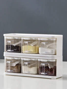 Stackable Condiment Storage Container With Drawer Plastic Seasoning Storage Box Set Kitchen Organizer Rangement Cuisine
Stackable Condiment Storage Container With Drawer Plastic Seasoning Storage Box Set Kitchen Organizer Rangement Cuisine