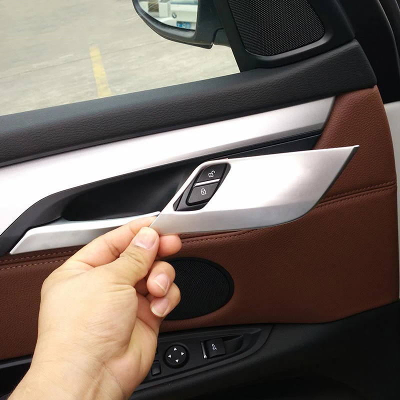 4pcs/set ABS Chrome Safety Door Lock Cover Trim For BMW X5 X6 F15 F16 2014 2015 2016 Car Accessory
4pcs/set ABS Chrome Safety Door Lock Cover Trim For BMW X5 X6 F15 F16 2014 2015 2016 Car Accessory