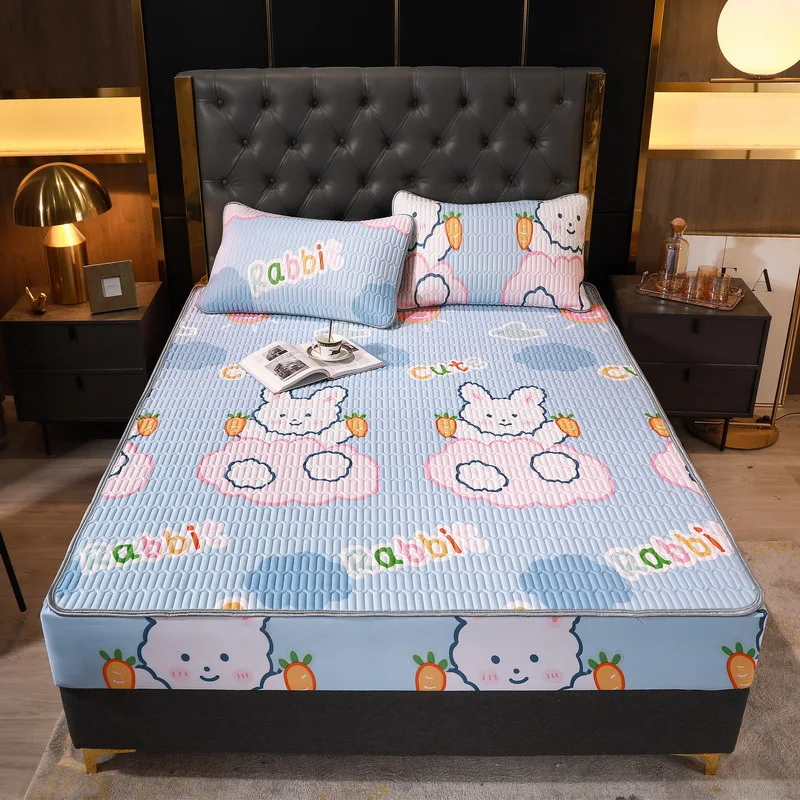 Shop Generic Natural Latex Fitted Bed Sheet Mat Full Mattress Cover