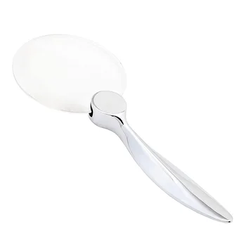 Hot Office Rimless Magnifier, 3inch D, Chrome - Desktop Magnifying Glass for Reading, 2.5X Magnifier with 5X Bubble
Hot Office Rimless Magnifier, 3inch D, Chrome - Desktop Magnifying Glass for Reading, 2.5X Magnifier with 5X Bubble