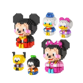 Mini Anime Building Blocks Cute Cartoon Duck Mouse Miniature Model DIY Kit Bricks Educational Toys For Children Gifts
Mini Anime Building Blocks Cute Cartoon Duck Mouse Miniature Model DIY Kit Bricks Educational Toys For Children Gifts