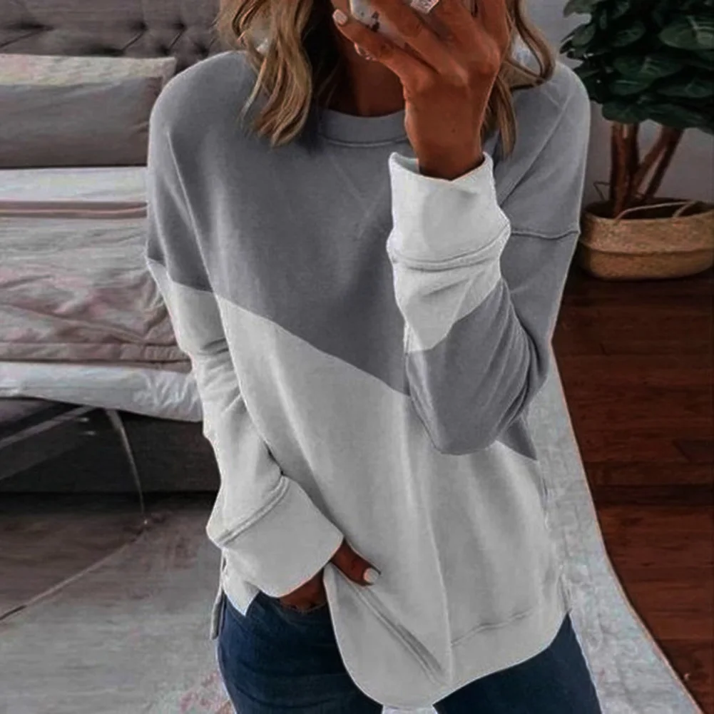 2021 Casual Women O-Neck Hoodies Sweatshirt Patchwork Long Sleeve Pullover Tops Kawaii Spring Autumn Print Sweatshirts Oversized
2021 Casual Women O-Neck Hoodies Sweatshirt Patchwork Long Sleeve Pullover Tops Kawaii Spring Autumn Print Sweatshirts Oversized