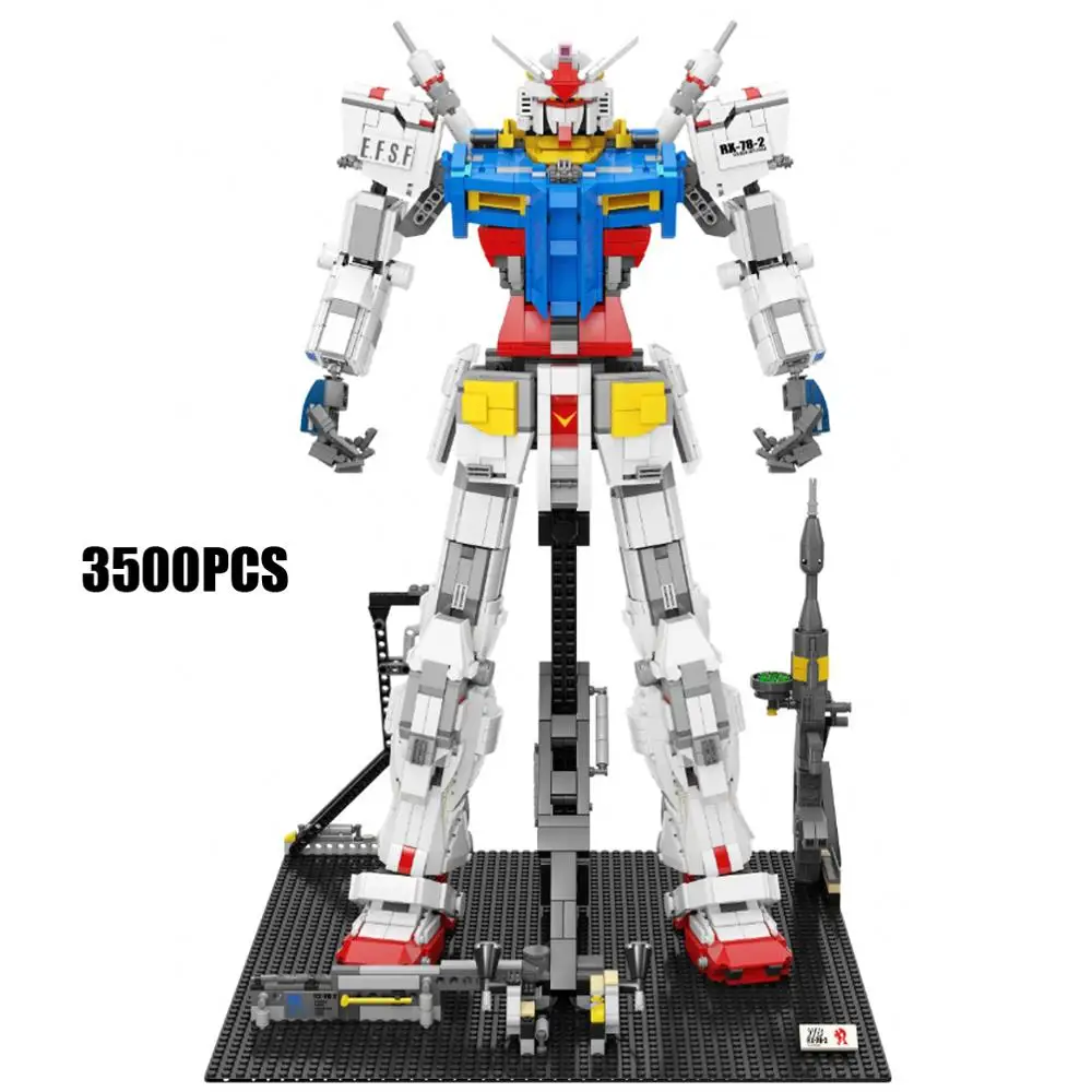 Classic super robot WAR building block MS rx-78-2 1:60 SCALE gundam model bricks assemblage toys collection for boys gifts
Classic super robot WAR building block MS rx-78-2 1:60 SCALE gundam model bricks assemblage toys collection for boys gifts