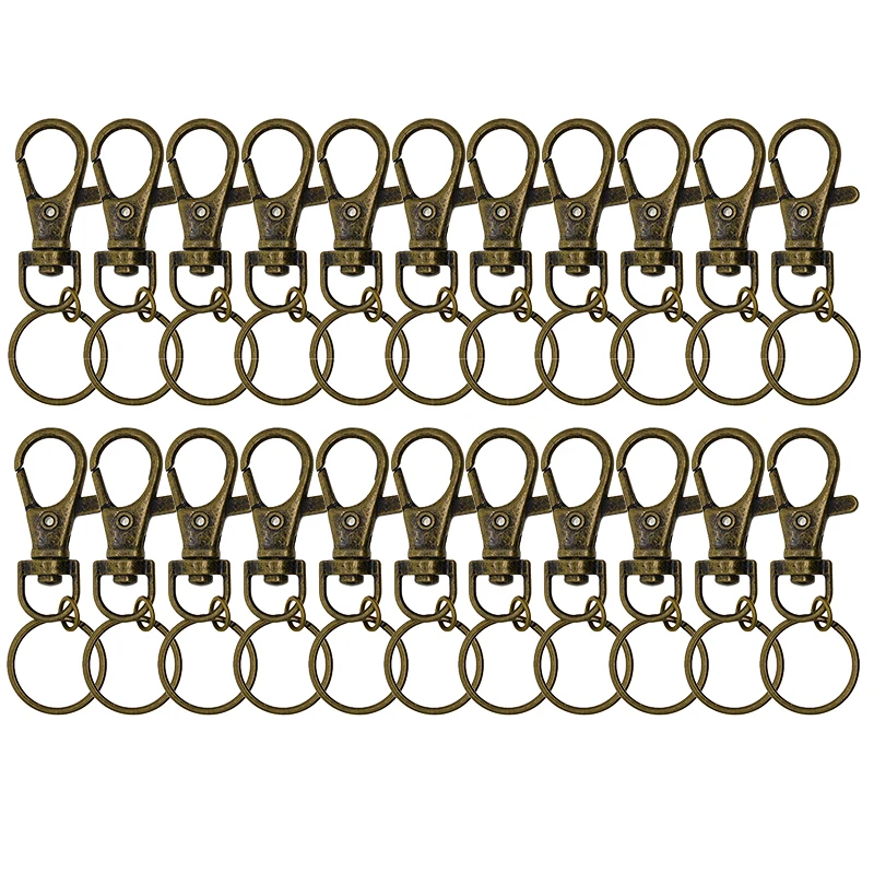 Swivel Keychains Claw For Lanyards Replacement 20Pcs Metal Alloy Clasp Hooks Snap Crafts Accessories
Swivel Keychains Claw For Lanyards Replacement 20Pcs Metal Alloy Clasp Hooks Snap Crafts Accessories