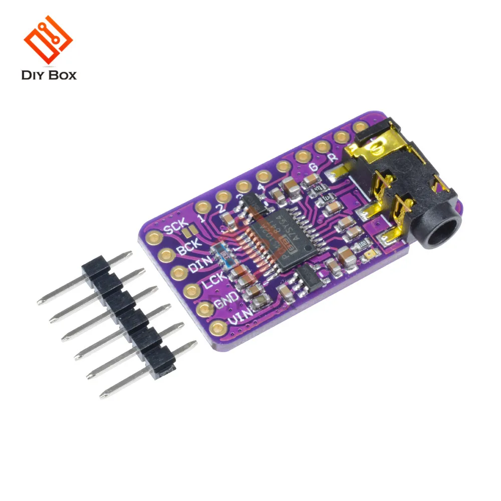 PCM5102 DAC Decoder Module I2S Interface Audio Digital Music Player power Amplifier Board with 3.5mm AUX Jack for Raspberry Pi
PCM5102 DAC Decoder Module I2S Interface Audio Digital Music Player power Amplifier Board with 3.5mm AUX Jack for Raspberry Pi