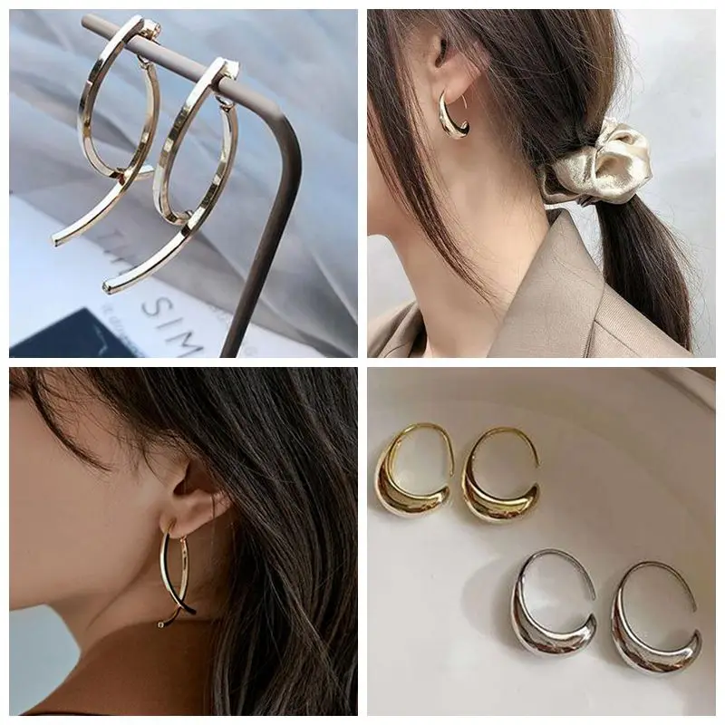Canner New Arrival Korean Temperament Net Red Stud Earrings Fashion Personality Design Earrings For Women Party Gift Jewelry
Canner New Arrival Korean Temperament Net Red Stud Earrings Fashion Personality Design Earrings For Women Party Gift Jewelry