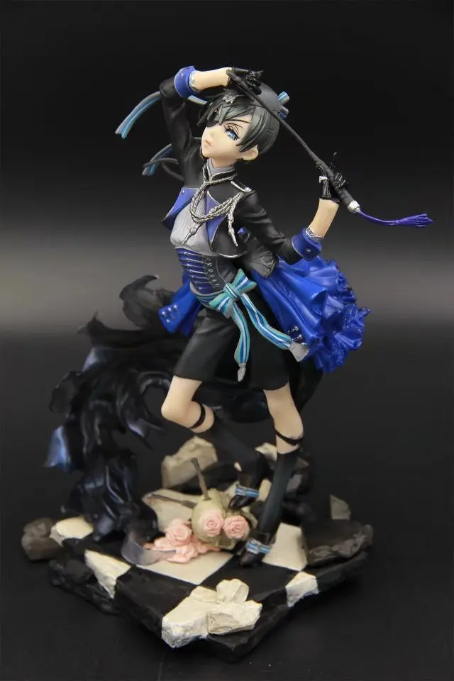 22cm Black Butler Kuroshitsuji Cie Anime Action Figure PVC New Collection figure toy Collection Children Birthday Christmas gift 
22cm Black Butler Kuroshitsuji Cie Anime Action Figure PVC New Collection figure toy Collection Children Birthday Christmas gift