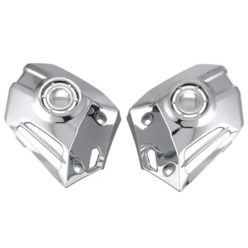 Motorcycle Chrome L and R Lower Cowl Covers Fog Light Cover for Honda Goldwing 1800 GL1800 2018
Motorcycle Chrome L and R Lower Cowl Covers Fog Light Cover for Honda Goldwing 1800 GL1800 2018