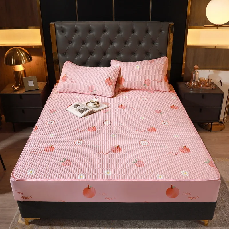 Shop Generic Natural Latex Fitted Bed Sheet Mat Full Mattress Cover