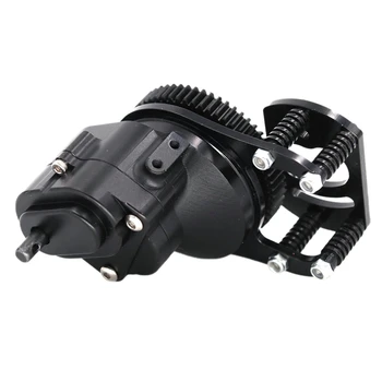 Metal R3 Single Speed Transmission Gearbox with Motor Gear Mount for 1/10 RC Crawler Car RC4WD D90 II D110 Gelande 2 Black
Metal R3 Single Speed Transmission Gearbox with Motor Gear Mount for 1/10 RC Crawler Car RC4WD D90 II D110 Gelande 2 Black
