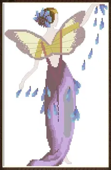 Needlework 14CT 16CT 18CT Cross Stitch, DIY Count Cross Stitch, NC136 Lavender Fairy
Needlework 14CT 16CT 18CT Cross Stitch, DIY Count Cross Stitch, NC136 Lavender Fairy