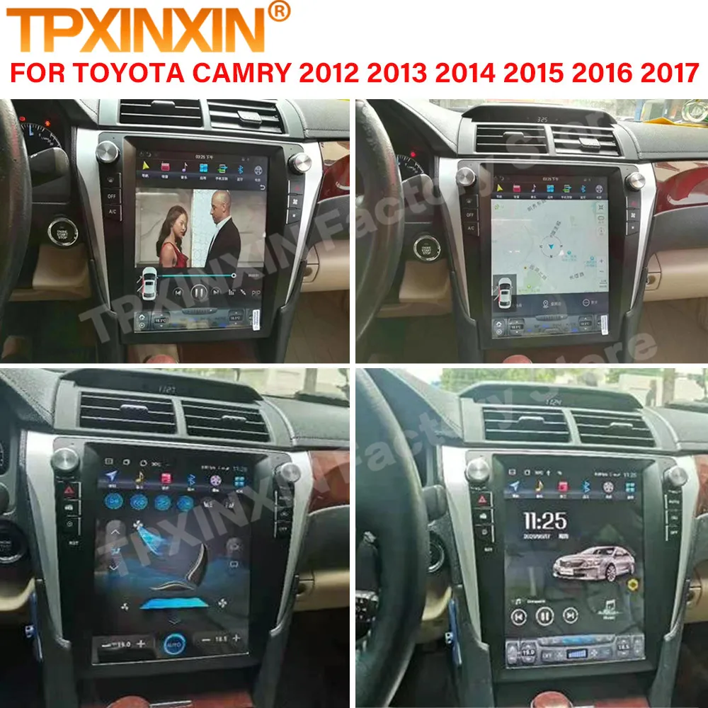 8+256GB Android 11 Tesla Screen Multimedia Stereo For Toyota Camry 2012 2013 2014 2015 2016 2017 Radio Receiver Player Head Unit
8+256GB Android 11 Tesla Screen Multimedia Stereo For Toyota Camry 2012 2013 2014 2015 2016 2017 Radio Receiver Player Head Unit