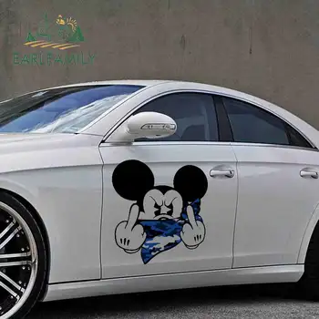 EARLFAMILY 43cm x 40.4cm For Mickey Mouse Fine Decal Vinyl Material Car Stickers Scratch-Proof Motorcycle Windshield For JDM SUV
EARLFAMILY 43cm x 40.4cm For Mickey Mouse Fine Decal Vinyl Material Car Stickers Scratch-Proof Motorcycle Windshield For JDM SUV