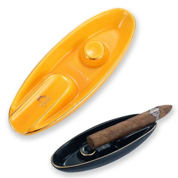 Galiner Ceramic Cigar Ashtray Home Creative Oval 1 Holder Cigarette Ashtrays Travel Outdoor Smoking Ash Tray 
Galiner Ceramic Cigar Ashtray Home Creative Oval 1 Holder Cigarette Ashtrays Travel Outdoor Smoking Ash Tray