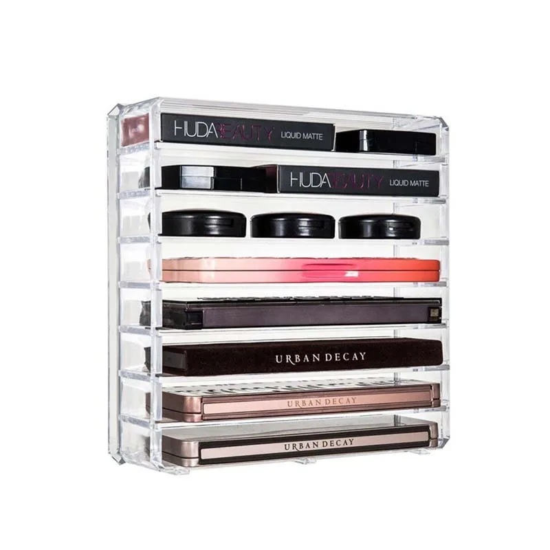 Acrylic 8-bit Lipstick Rack Desktop Storage Box Eye Shadow Make-up Cosmetic Capacity Organizer Nail Polish Rack Transparent 24
Acrylic 8-bit Lipstick Rack Desktop Storage Box Eye Shadow Make-up Cosmetic Capacity Organizer Nail Polish Rack Transparent 24