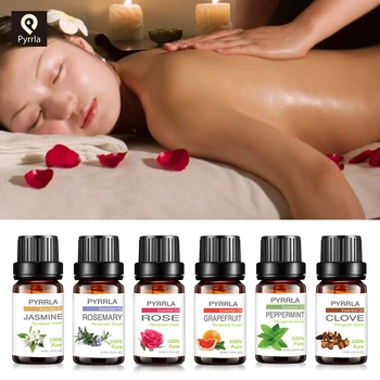 Pyrrla 10ML Pure Plant Essential Oils For Aromatic Aromatherapy Diffusers Massage Oil Rose Black pepper Jasmine Oil Body Care
Pyrrla 10ML Pure Plant Essential Oils For Aromatic Aromatherapy Diffusers Massage Oil Rose Black pepper Jasmine Oil Body Care