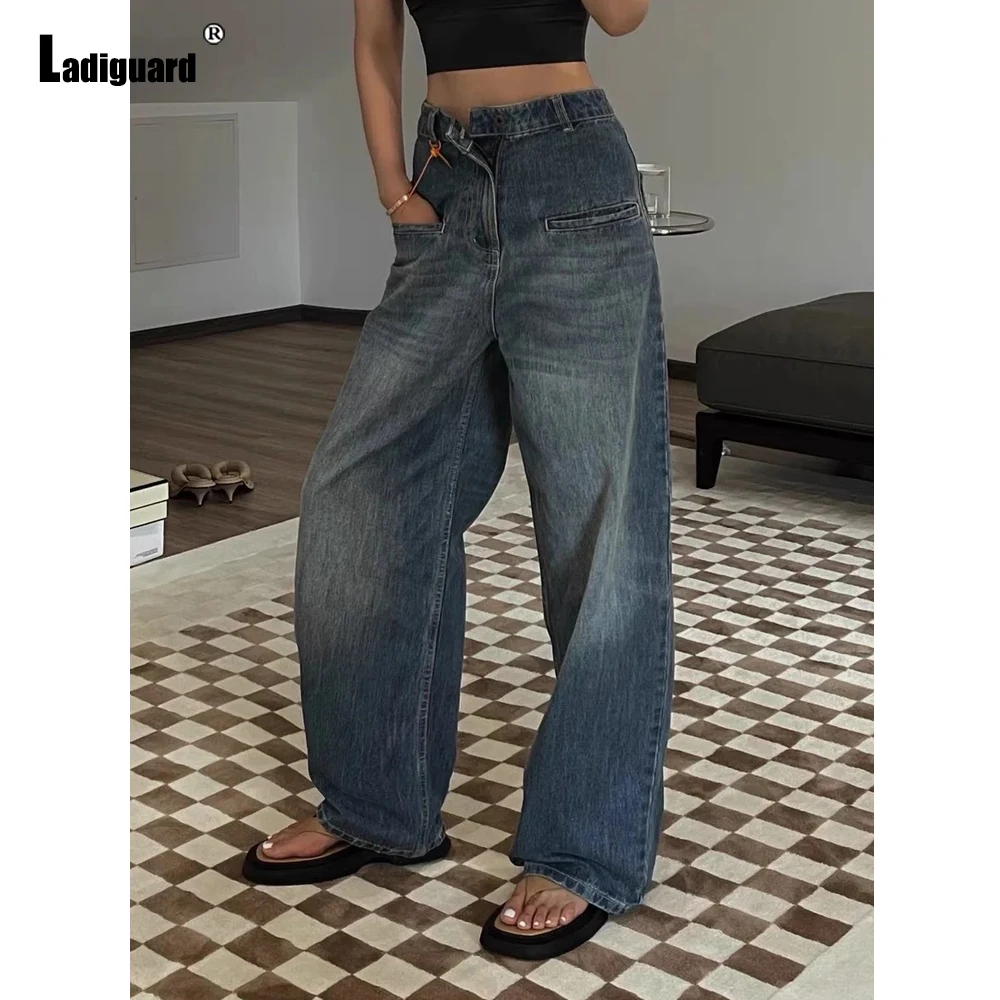 Женские джинсовые брюки с высоким вырезом, уличная одежда для девушек, Джеггинсы-бойфренды для мам, свободные винтажные джинсовые брюки, модные штаны из денима 
Женские джинсовые брюки с высоким вырезом, уличная одежда для девушек, Джеггинсы-бойфренды для мам, свободные винтажные джинсовые брюки, модные штаны из денима