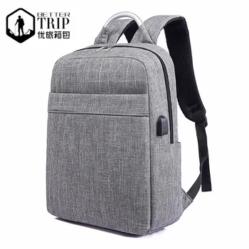 Leisure Gift Pack Solid Color Oxford Usb Charging Computer Backpack Business Trip Backpack
Leisure Gift Pack Solid Color Oxford Usb Charging Computer Backpack Business Trip Backpack