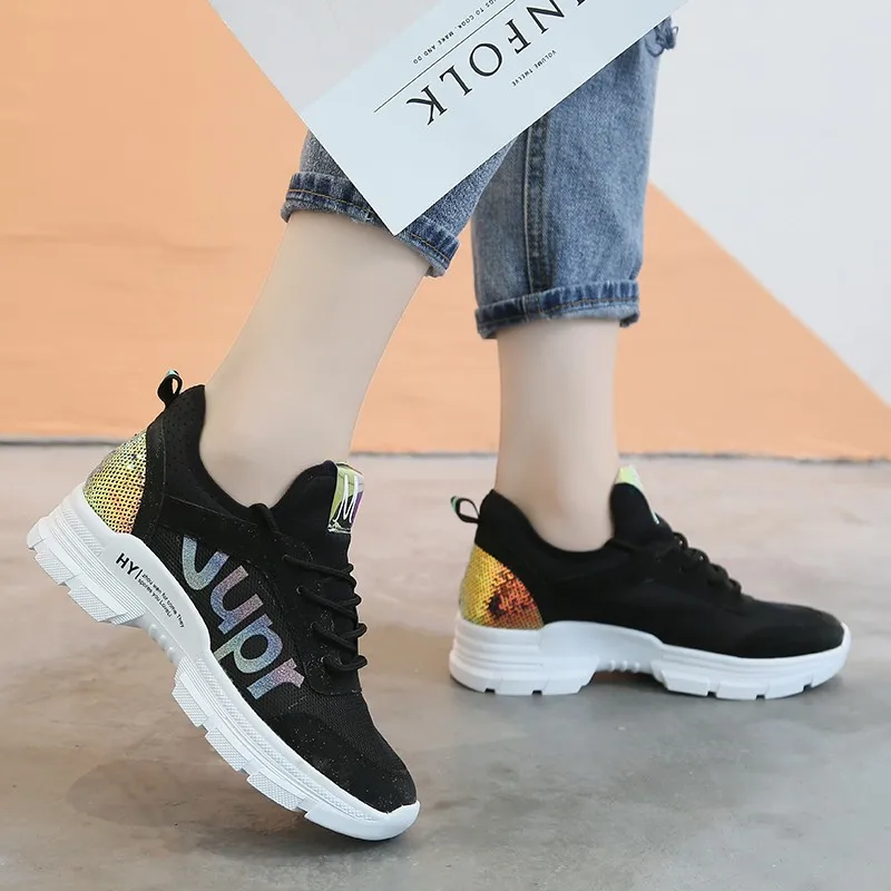 2019 Flat Shoes Women Casual Female Sneakers Mesh Lace Up Platform Shoes Footwear Scarpe Donna New Arrivals Design Wholesale
2019 Flat Shoes Women Casual Female Sneakers Mesh Lace Up Platform Shoes Footwear Scarpe Donna New Arrivals Design Wholesale