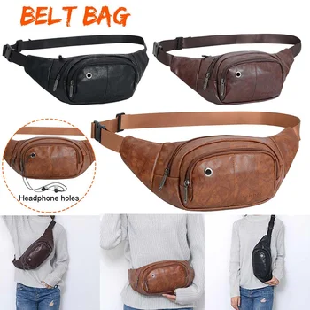 HT Protable Male Men Vintage Leather Waist Bag Zip Pocket Genuine Leather Pack Casual Functional Money Phone Cigarette Belt Bag
HT Protable Male Men Vintage Leather Waist Bag Zip Pocket Genuine Leather Pack Casual Functional Money Phone Cigarette Belt Bag