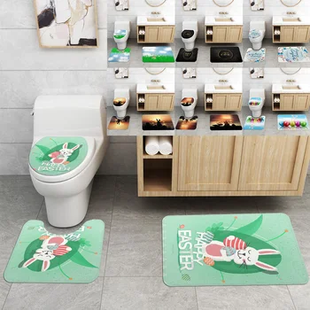 3pcs/set Anti-Slip Shower Carpet Rabbit Bathroom Mat Flannel Toilet Floor Rugs Toilet Seat Mat Lid Bath Mat Bathroom Carpet
3pcs/set Anti-Slip Shower Carpet Rabbit Bathroom Mat Flannel Toilet Floor Rugs Toilet Seat Mat Lid Bath Mat Bathroom Carpet