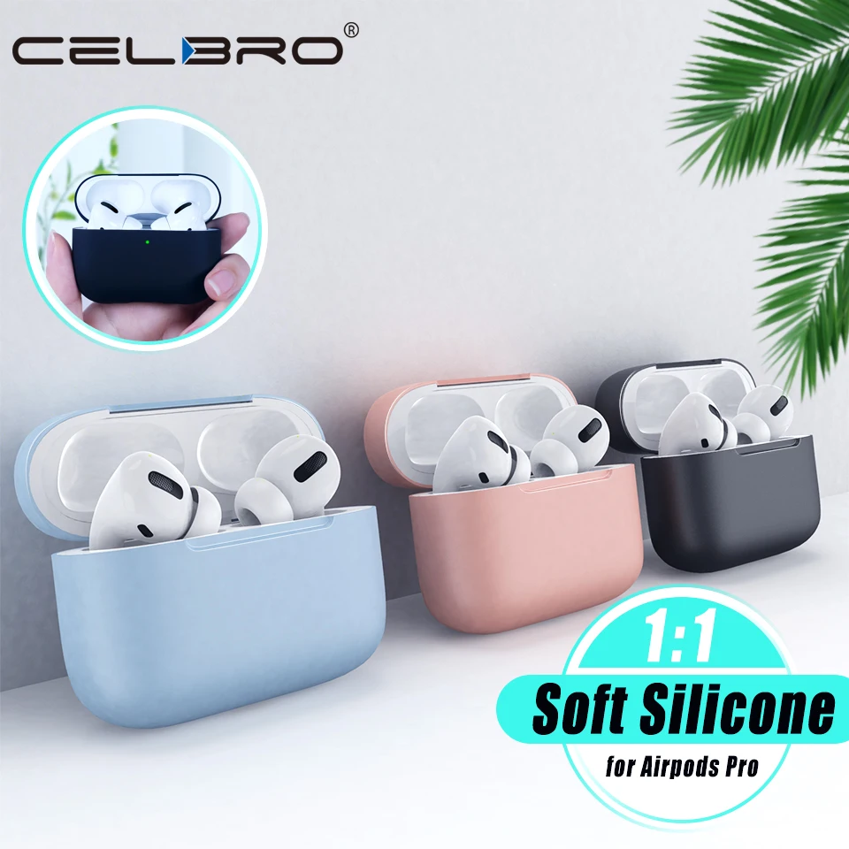 Earphone Case Soft Silicone Cover for Airpods Pro 1 2 3 Protective Colorful Silicon Slim Shells |