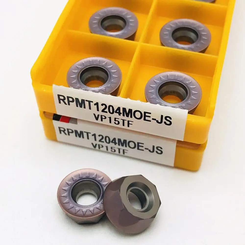 10PCS RPMT1204 MOE VP15TF turning tool Carbide insert RPMT 1204 MO E end milling machine lathe milling CNC tool turning tool
10PCS RPMT1204 MOE VP15TF turning tool Carbide insert RPMT 1204 MO E end milling machine lathe milling CNC tool turning tool