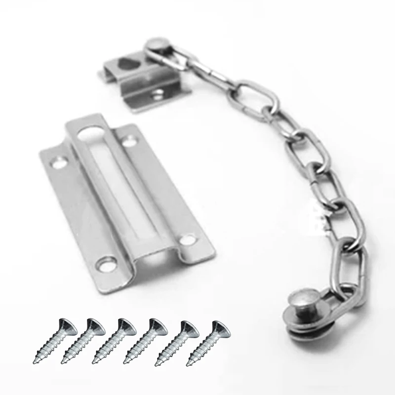 Door Chain Lock Cabinet Locks Safety Security Lock for DIY Home Door Tools with Screws
Door Chain Lock Cabinet Locks Safety Security Lock for DIY Home Door Tools with Screws