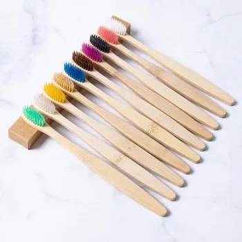 10Pieces New Style Mixed Color Bamboo Toothbrush Eco Friendly Bamboo Tooth Brush Soft Bristle Tip Adults Oral Care Toothbrush
10Pieces New Style Mixed Color Bamboo Toothbrush Eco Friendly Bamboo Tooth Brush Soft Bristle Tip Adults Oral Care Toothbrush