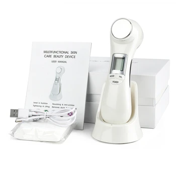 6 in 1 Face Photon RF Radio Frequency EMS Mesotherapy Led Light Therapy Microcurrent Ultrasonic Vibration Face Lifting Massager
6 in 1 Face Photon RF Radio Frequency EMS Mesotherapy Led Light Therapy Microcurrent Ultrasonic Vibration Face Lifting Massager