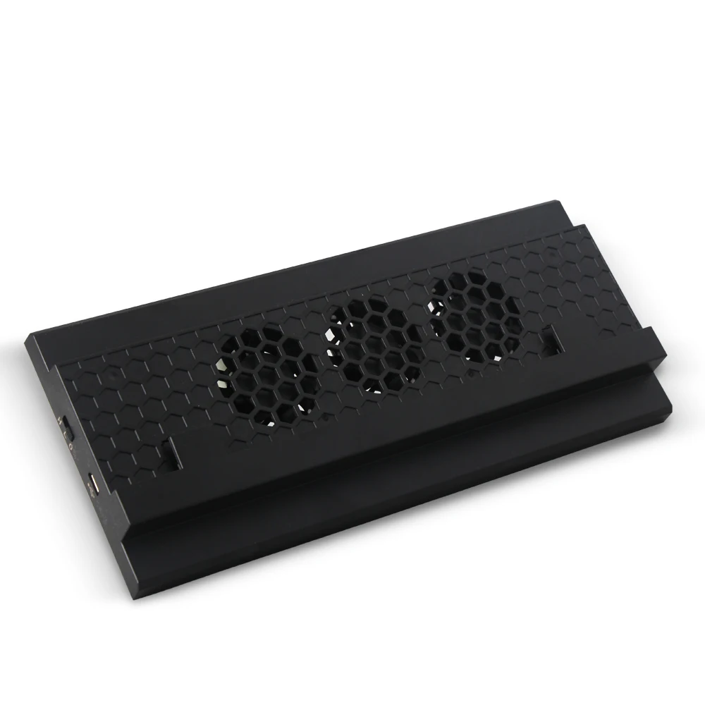 Vertical Stand Built-in 3 High Speed Fans 2-Port USB Charing & Data Syncing L/H Fan Speed Switch for Xbox One S Gaming Console
Vertical Stand Built-in 3 High Speed Fans 2-Port USB Charing & Data Syncing L/H Fan Speed Switch for Xbox One S Gaming Console