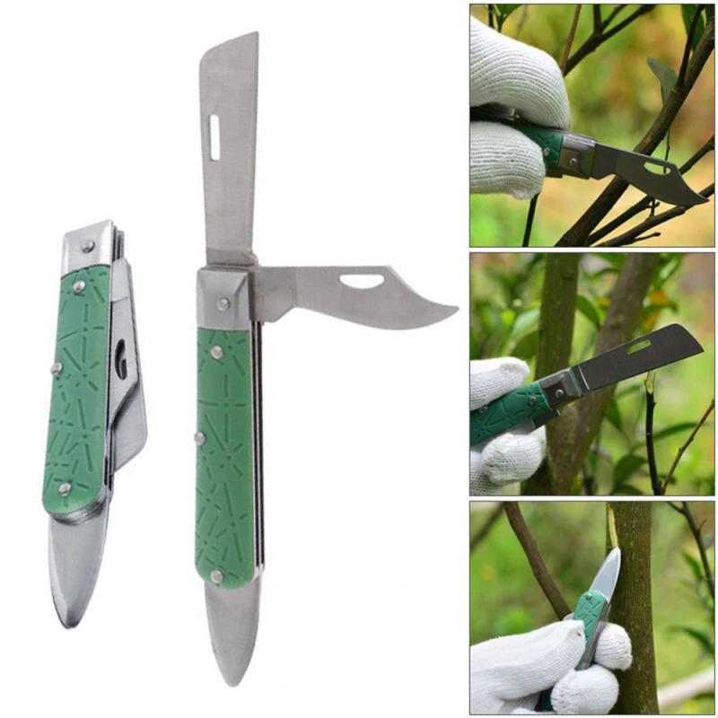 Tool Seedling Cutter Budding Lifter Rose Garden Cut Peeler Bark Knife Plant Fold Prun Nursery Florist Fruit
Tool Seedling Cutter Budding Lifter Rose Garden Cut Peeler Bark Knife Plant Fold Prun Nursery Florist Fruit