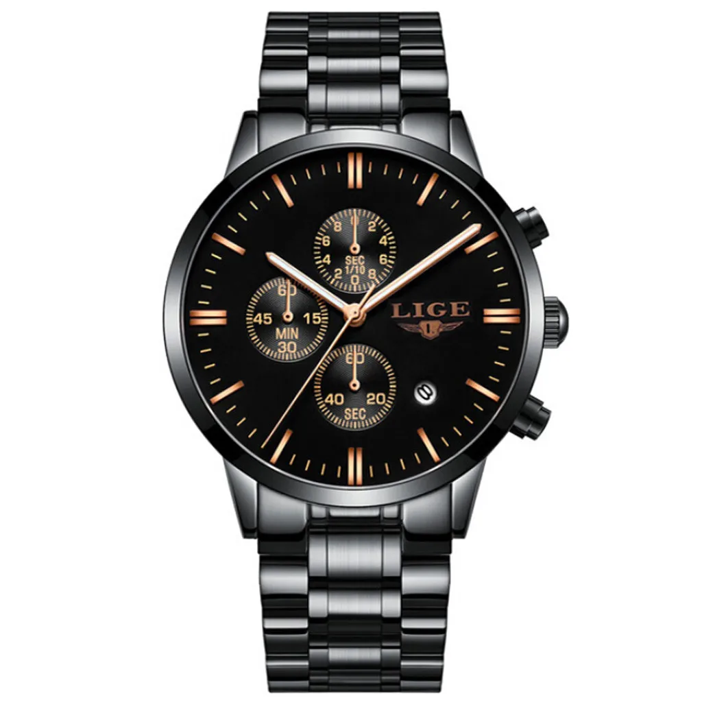 Watch Men Chronograph Business Quartz Watch Date Calendar Waterproof Wrist Mesh Strap Montre Homme Clock Men Relogio Masculino
Watch Men Chronograph Business Quartz Watch Date Calendar Waterproof Wrist Mesh Strap Montre Homme Clock Men Relogio Masculino