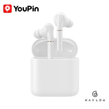 Xiaomi Haylou T19 Wireless Charging TWS+ Bluetooth Smart Noise Cancelling APTX Infrared Sensor Touch Wireless Earphones Qualcomm 
Xiaomi Haylou T19 Wireless Charging TWS+ Bluetooth Smart Noise Cancelling APTX Infrared Sensor Touch Wireless Earphones Qualcomm